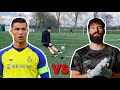 Knuckleball vs goalkeeper battle