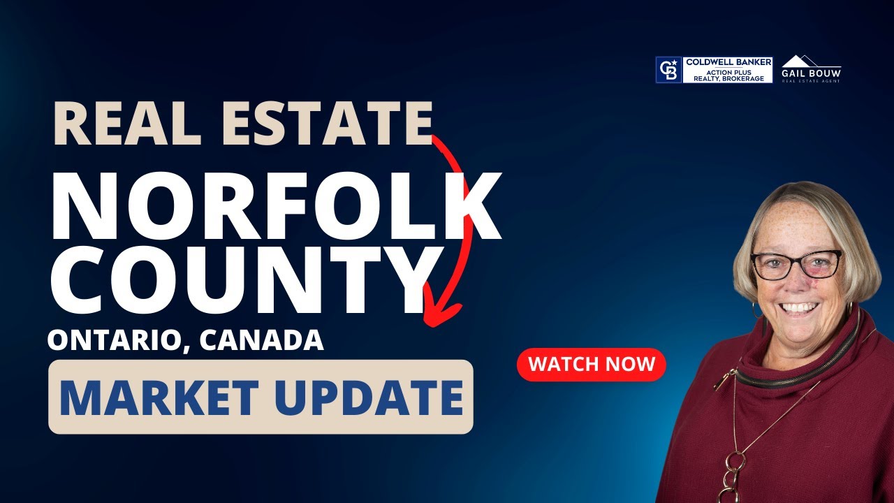 Real Estate Market Update, Norfolk County Ontario Canada - June 26-July 2, 2023