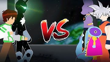 Ben 10 Vs Goku, Zeno, Beerus | Final Part | Epic Battle | SK Animations 