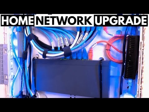 HOME NETWORK NETWORK PANEL UPGRADE 2023 - YOU NEED A PoE Switch NOW!