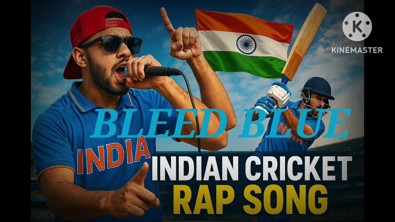 India Cricket Song|Bleed Blue💙💙|Rap song| 2025|