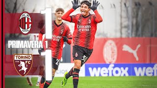 Bonomi finds a late equaliser | AC Milan 1-1 Torino | Highlights Primavera