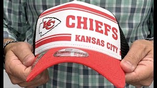 Kansas City Chiefs ONFIELD STADIUM 100 TRUCKER SNAPBACK Hat by New Era