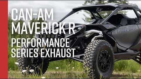 2024 CAN-AM MAVERICK R // MBRP 4", Performance Series Exhaust