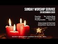 20th December 2020 - Trinity Methodist Church PJ Sunday Worship Service