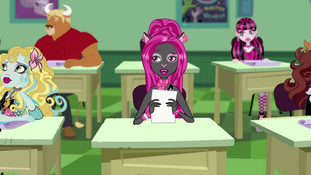 Monster High S04XE31. Una monstruo alumna más (Español)