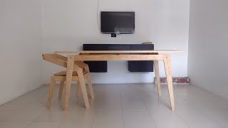 cómo hacer una mesa de madera