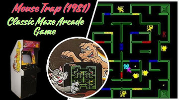 Mouse Trap (1981) – Classic Maze Arcade Game