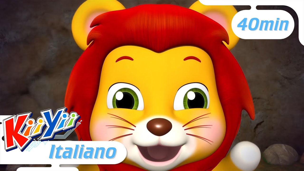 Cercando il leone! | Canzoni per bambini | Cartoni animati | 🪁 KiiYii!