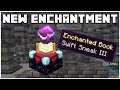 NEW MINECRAFT ENCHANTMENT! SWIFT SNEAK REVIEW!