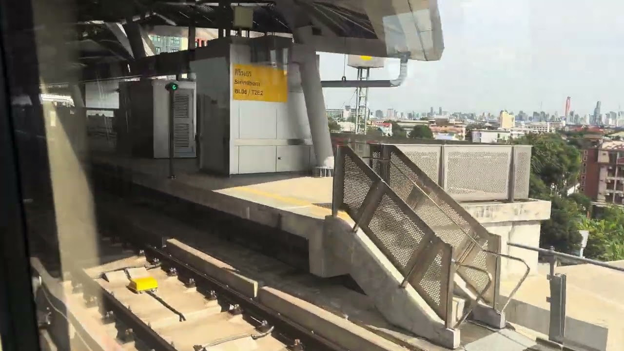 MRT ท่าพระ- บางอ้อ  ( ใกล้ถึงบางโพ )