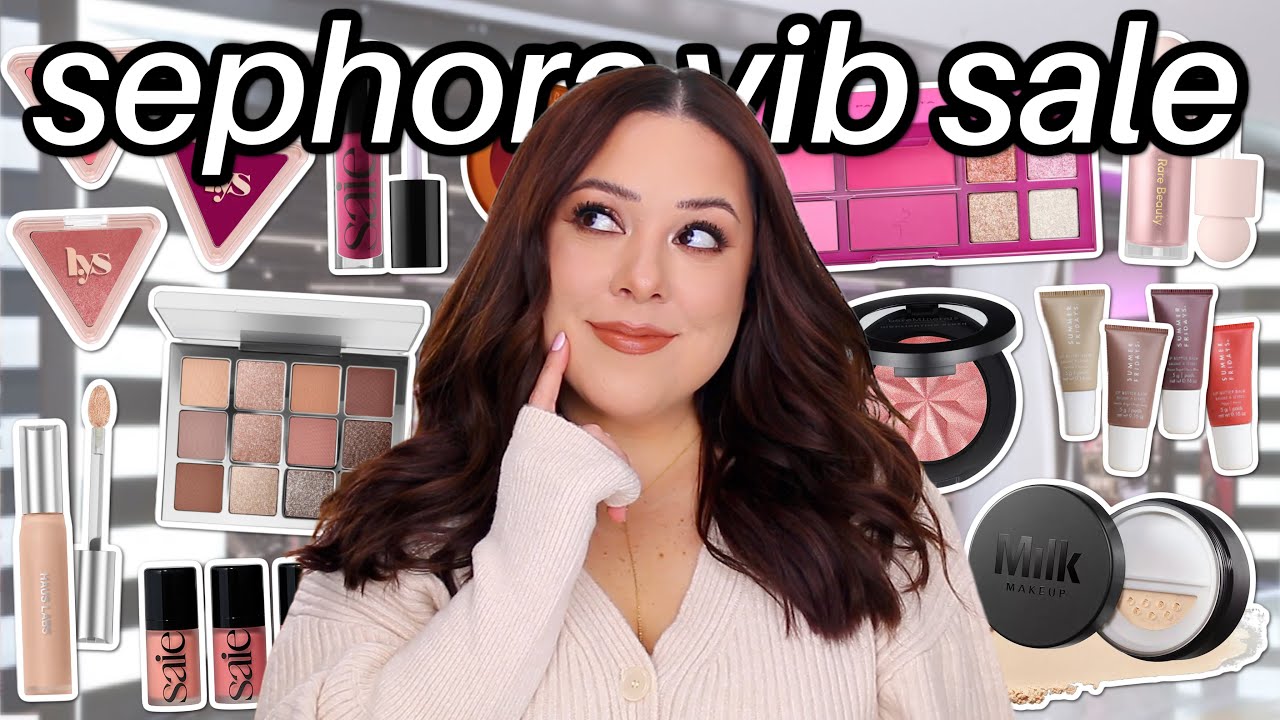 SEPHORA VIB SALE HOLIDAY 2023! 🎉 MY WISHLIST & NEW MAKEUP I WANT