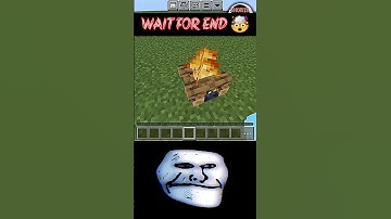 Minecraft logic (Part-52) 💀☠️ | #minecraft#shorts