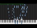 Killy Killy Joker   Selector Infected WIXOSS Opening Piano Tutorial Synthesia    Animenz