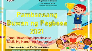 Pambansang Buwan ng Pagbasa 2021
