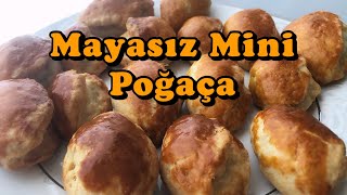 Mayasiz Mi̇ni̇k Poğaça Yaptim Resmen Pastane Poğaçasi Oldu