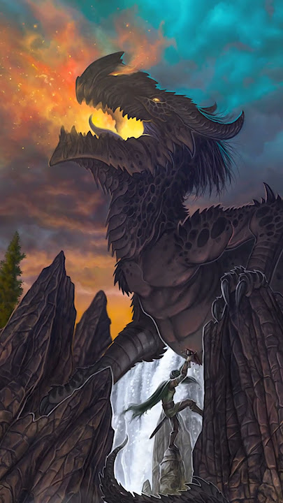 Glaurung, the Father of the Dragons by BrokenMachine86 on DeviantArt