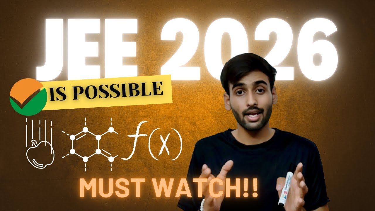 IIT in 1 Year? 🔥 Here’s EXACTLY What to Do 🎯 | JEE 2026 - YouTube