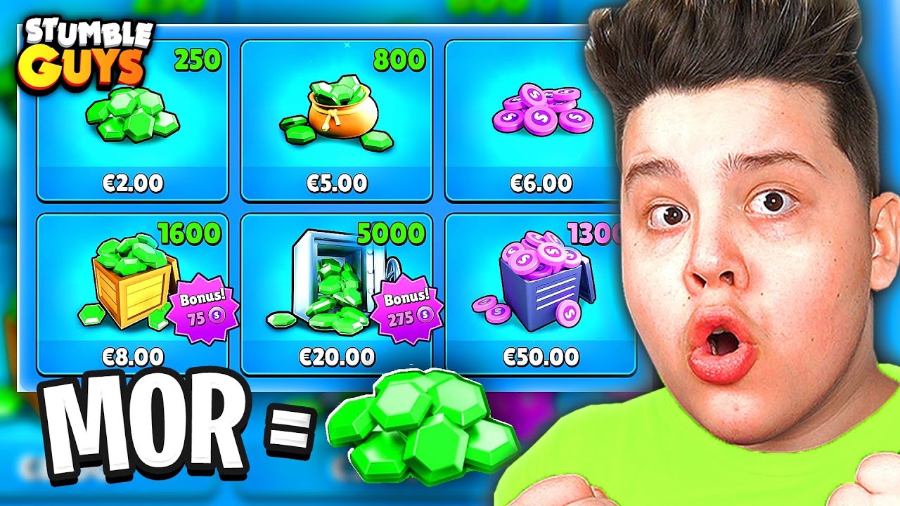 DACĂ MOR = CUMPĂR OFERTA pe STUMBLE GUYS ! 🤑