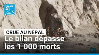 Crue Au Népal : Le Bilan Ne Cesse Daugmenter Et Dépasse La Barre Des 1 000 Morts • France 24