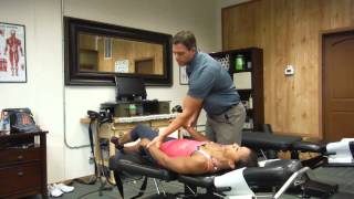 IFBB Fitness Pro Tanji Johnson visits Bridgeman Chiropractic