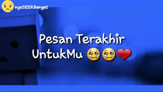 Jangan di tonton kalo gak mau Sedih 😢
