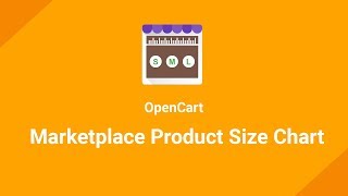 How to show Product Size Chart in Opencart Marketplace | Video Tutorial