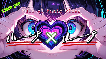 【AI×Music Video/毒々ちゃん】ループ×ループ【SUNO AI×Glitch pop/J-POP/IDOL/無限ループ】