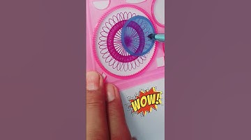 creation of forms pattern spirograph 05  #shorts #satisfying #art #diy#relaxing #craft #toys