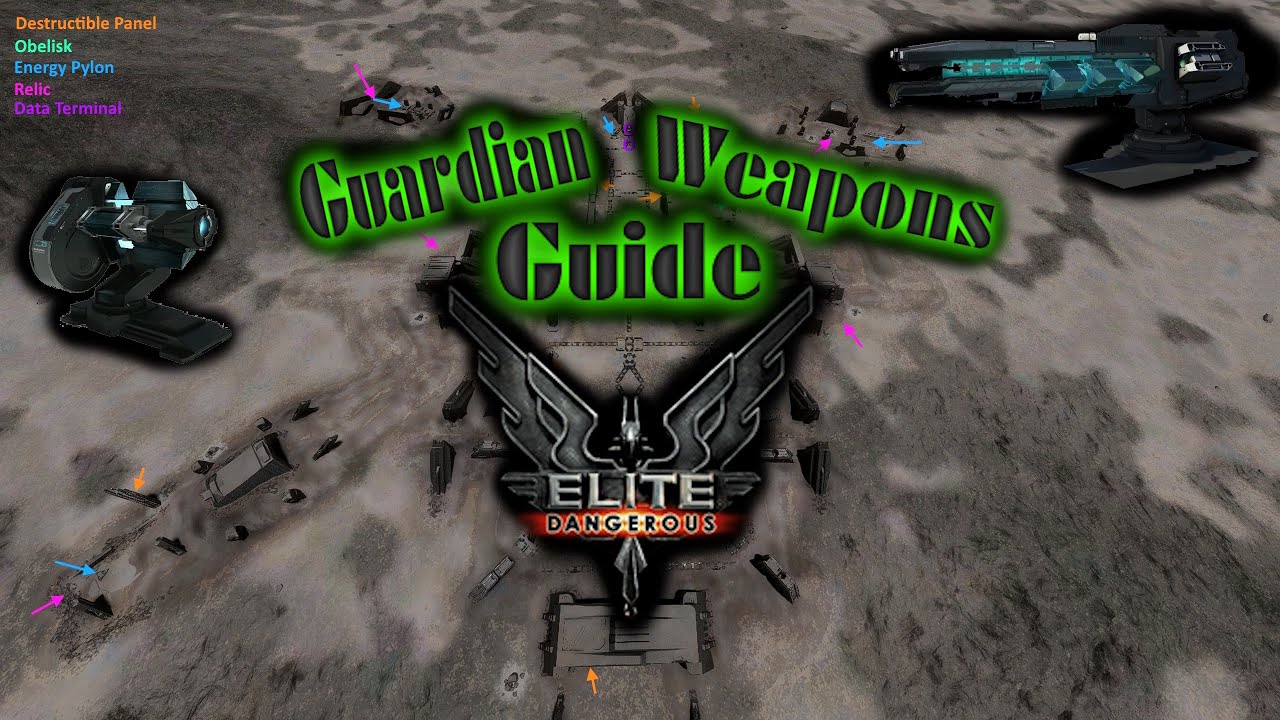 Elite Dangerous How to unlock Guardian Weapons Detailed Guide 2023
