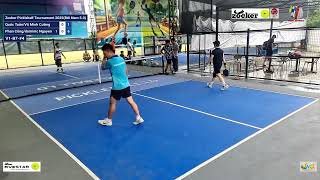 Zocker Pickleball Tournament 2025(Đôi Nam 5.0)V1-B7-#4