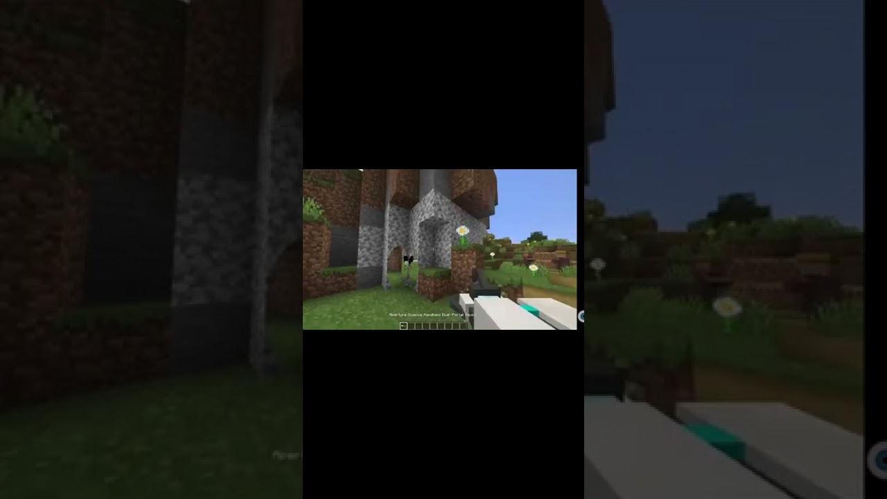 minecraft portal gun mod👍👍👍