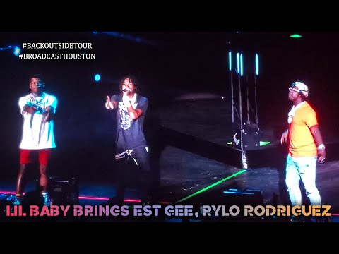 Back Outside Tour: LIL BABY Brings EST GEE & RYLO RODRIGUEZ As SURPRISE GUESTS in H-Town!