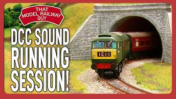 The Modular Model Railway with DCC Sound! - Extended Running Session
