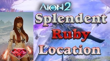 [Aion 2] Essence Extraction Quest - Splendent Ruby Location