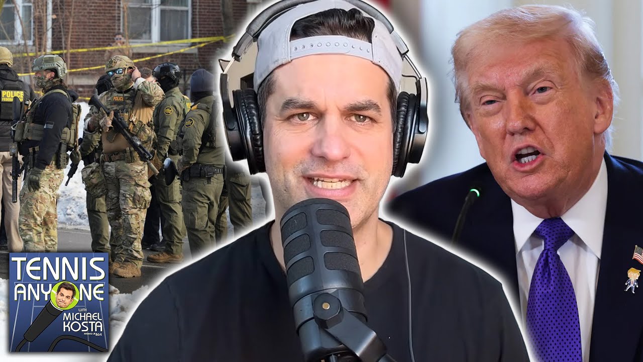 Tennis Anyone w/ Michael Kosta | ICE & Using Art To Fight Against Power