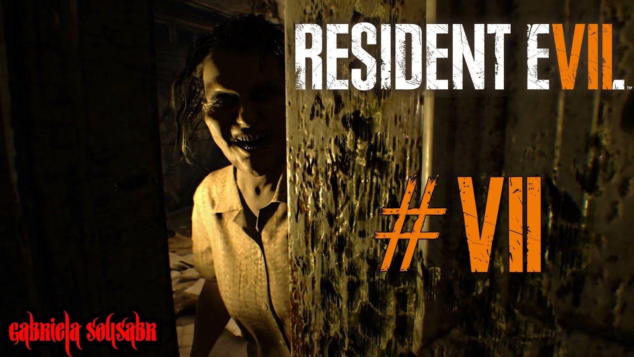 RESIDENT EVIL 7 #7 - MARGUERITE a velha louca dos INSETOS!!! + SUSTOS ...