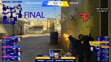 NIKO MVP , COLDZERA RASGANDO E FAZE É CAMPEÃ - FaZe x NIP - Blast Pro Series Copenhagen Final 2019