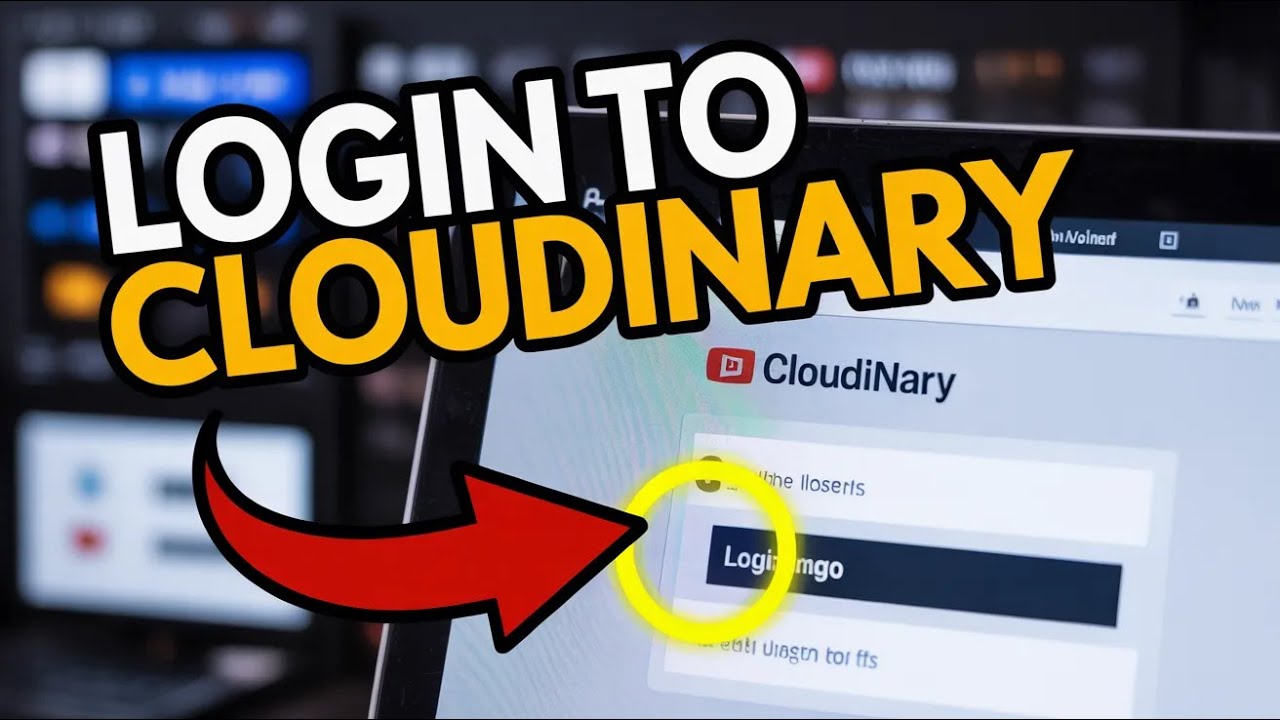 How to Login to Cloudinary – Manage Media Assets and Images - YouTube