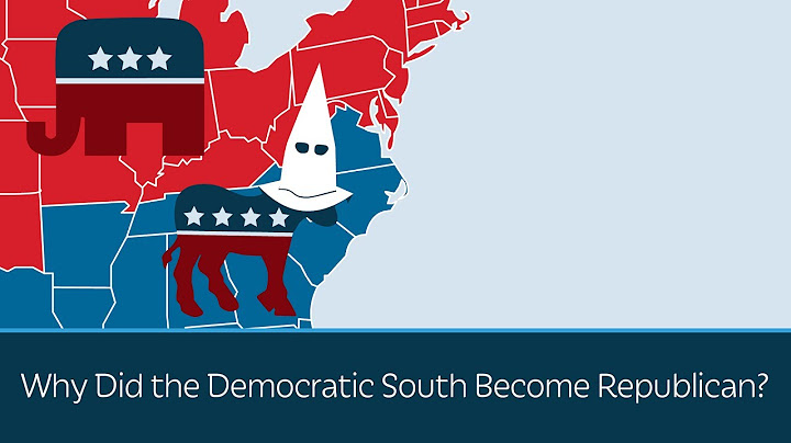 Why Did the Democratic South Become Republican? | 5 Minute Video