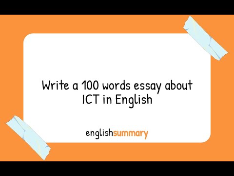 Wideo: Jakie jest znaczenie eseju na temat ICT?