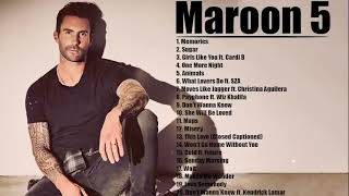 Maroon5   Greatest Hits 2021   TOP Songs of the Weeks 2021   Best Song Playlist Full Album