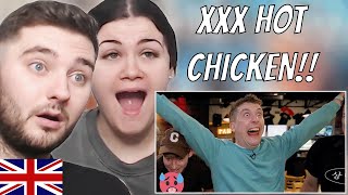 Brits React to BRITS TRY XXX HOT TENNESSEE CHICKEN! Net Worth