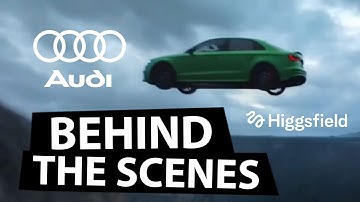 Audi RS3 Commercial BTS met Higgsfield AI