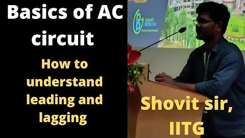 AC circuit | Leading or Lagging analysis of voltage #iit #jee #physics #shorts #neet