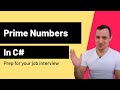 C# prime numbers program - Simple step by step guide