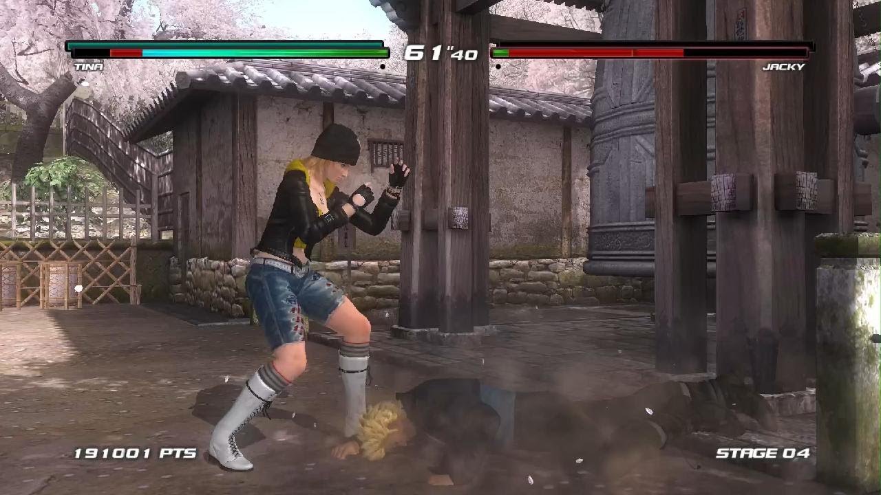 DEAD OR ALIVE 5 Last Round arcade mode