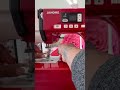 How to use the Automatic needle threader Janome Travel Mate 30. #automaticneedlethreader