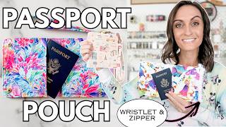 The Passport Pouch Wristlet - A Quick and Easy Sew That Can Be Made With Any Material