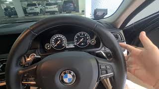 BMW F10 Wipers service position
